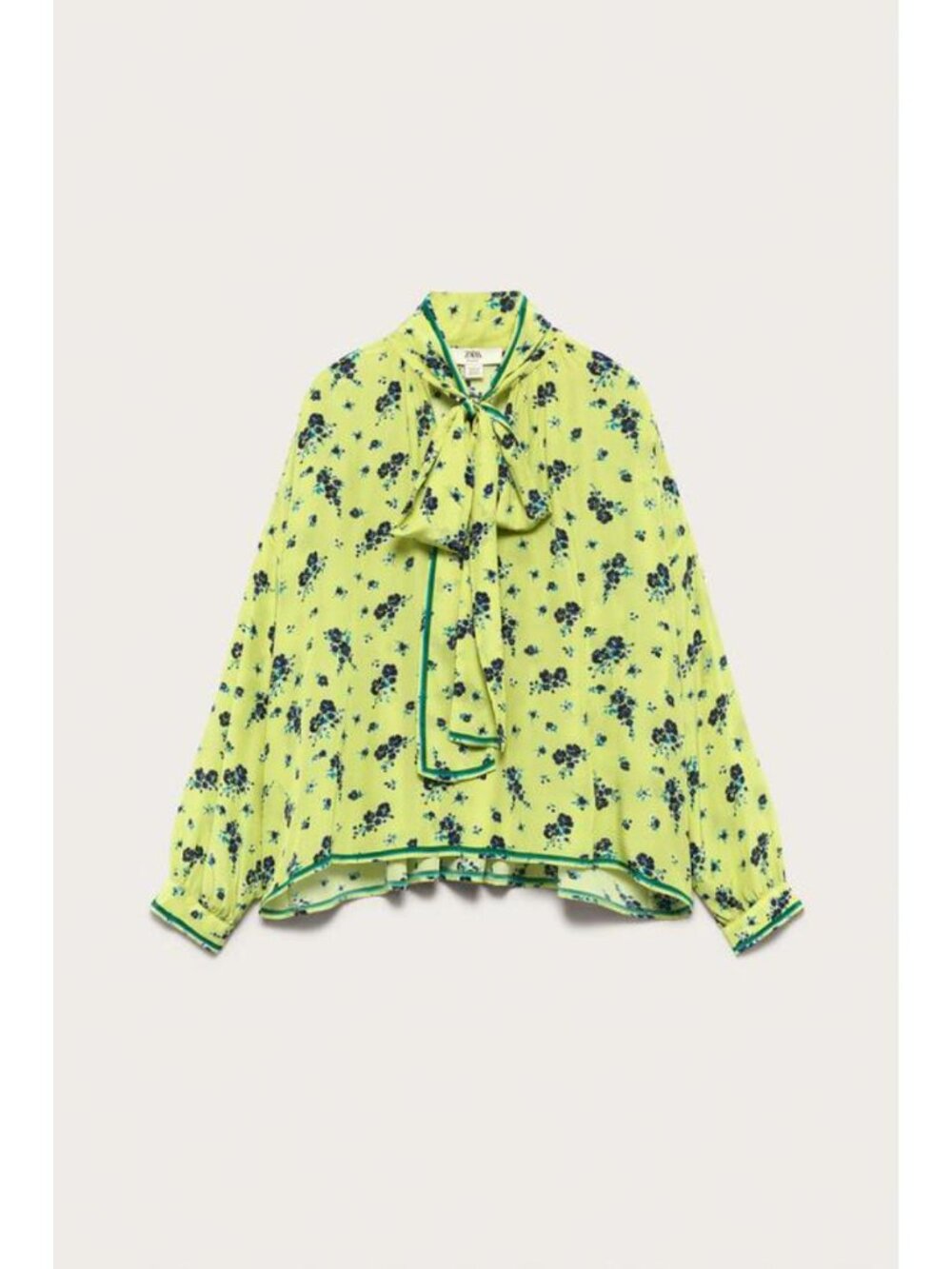 ZARA LIMITED EDITION PRINTED TIE SHIRT 8000/876/020